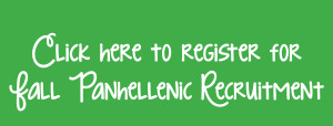 Panhellenic Recruitment banner