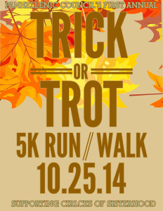 Trick or Trot 2014 poster
